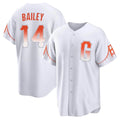 SF.Giants #14 Patrick Bailey Player White City Connect Home Game Fdoa Stitched Jerseys