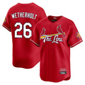 St. Louis Cardinals #26 JJ Wetherholt Player Red City Connect Limited Fdoa Stitched Jerseys