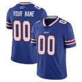 Custom B.Bills Royal Vapor Untouchable Limited Any Name & Numbers Gdoa Stitched Jerseys