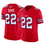 B.Bills #22 Ray Davis Player Red Vapor F.U.S.E. Limited Gdoa Stitched Jerseys