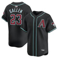 A.Diamondbacks #23 Zac Gallen Player Black Replica Game Stitched Jerseys