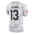 A.Cardinals #13 Kei'Trel Clark Player Camo Salute to Service Limited Home Gdoa Stitched Jerseys