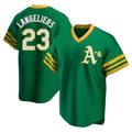 Athletics #23 Shea Langeliers Player Green Replica Cooperstown Collection T shirt Stitched Jerseys