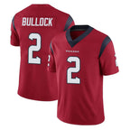 H.Texans #2 Calen Bullock Player Red Limited Vapor Untouchable Home Game Gdoa Stitched Jerseys