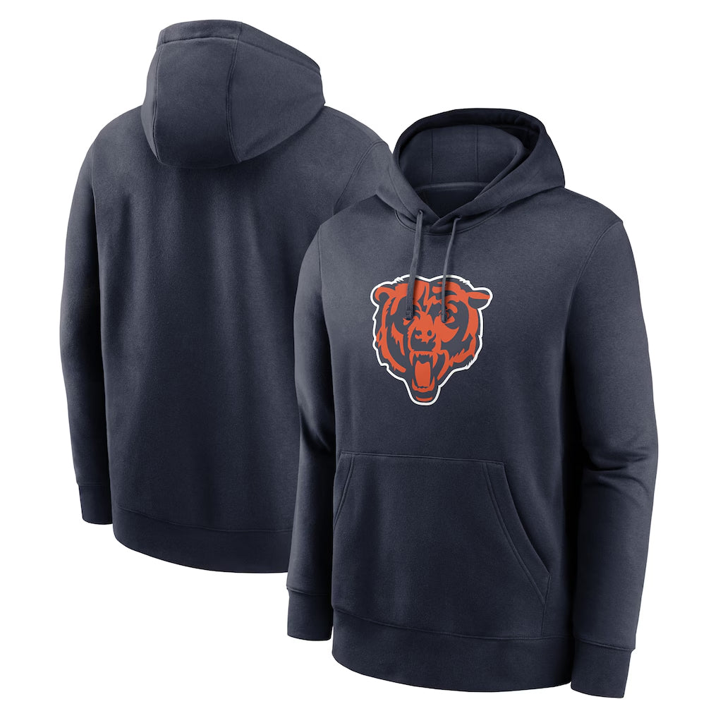 C.Bears ## Bears Blank Player Navy Salute to Service Pullover Hoodies Limited Gdoa Stitched Jerseys