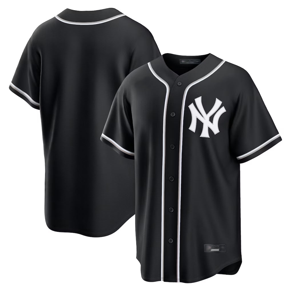 NY.Yankees ## Yankees Blank Player Black Out Game Home Fdoa Stitched Jerseys
