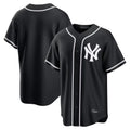 NY.Yankees ## Yankees Blank Player Black Out Game Home Fdoa Stitched Jerseys