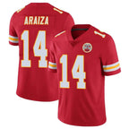 KC.Chiefs #14 Matt Araiza Player Red Limited Vapor Untouchable Home Game Gdoa Stitched Jerseys