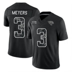 J.Jaguars #3 Jakobi Meyers Player Black Limited 2026 Salute to Service Home Game Gdoa Stitched Jerseys
