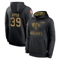 J.Jaguars #39 Cam Little Player Black Salute to Service Hoodies Limited Game Gdoa Stitched Jerseys