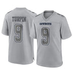 D.Cowboys #9 KaVontae Turpin Player Gray Atmosphere Fashion Home Game Gdoa Stitched Jerseys