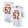 W.Commanders #52 Sonny Styles Player White Tundra Fashion Home Game Gdoa Stitched Jerseys