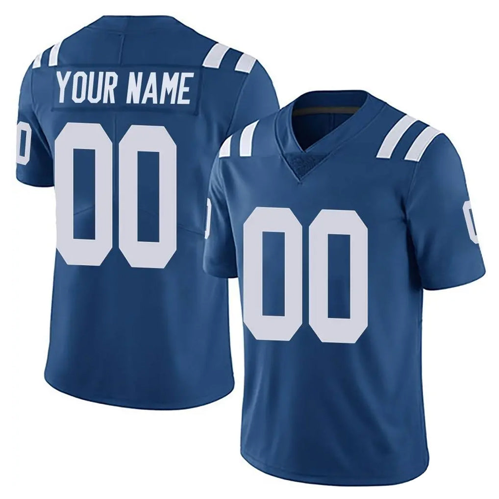 Custom IN.Colts Royal Limited Vapor Untouchable Home Game Any Name & Numbers Gdoa Stitched Jerseys