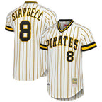 P.Pirates #8 Willie Stargell Player White Mitchell & Ness Cooperstown Collection 1979 Limited Fdoa Stitched Jerseys