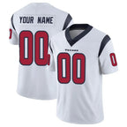 Custom H.Texans White Limited Vapor Untouchable Home Game Any Name & Numbers Gdoa Stitched Jerseys