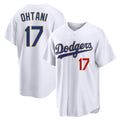 LA.Dodgers #17 Shohei Ohtani Player Gold White 2026 Collection Stadium Limited Fdoa Stitched Jerseys