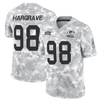 GB.Packers #98 Javon Hargrave Player Arctic Camo Salute To Service Limited Gdoa Stitched Jerseys