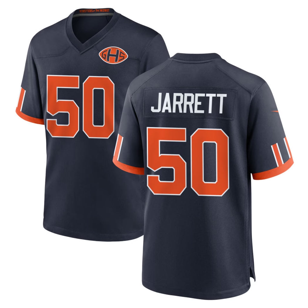 C.Bears #50 Grady Jarrett Player Navy 2026 Rivalries Collection Home Game Gdoa Stitched Jerseys