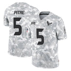 H.Texans #5 Jalen Pitre Player Arctic Camo Salute To Service Limited Game Stitched Jerseys