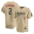 A.Diamondbacks #2 Geraldo Perdomo Player Tan City Connect Limited Home Game Gdoa Stitched Jerseys