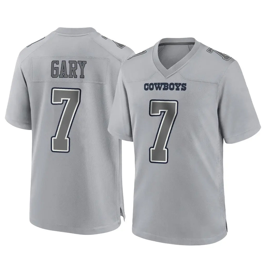D.Cowboys #7 Rashan Gary Player Gray Atmosphere Fashion Home Game Gdoa Stitched Jerseys
