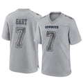 D.Cowboys #7 Rashan Gary Player Gray Atmosphere Fashion Home Game Gdoa Stitched Jerseys