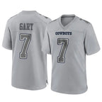 D.Cowboys #7 Rashan Gary Player Gray Atmosphere Fashion Home Game Gdoa Stitched Jerseys
