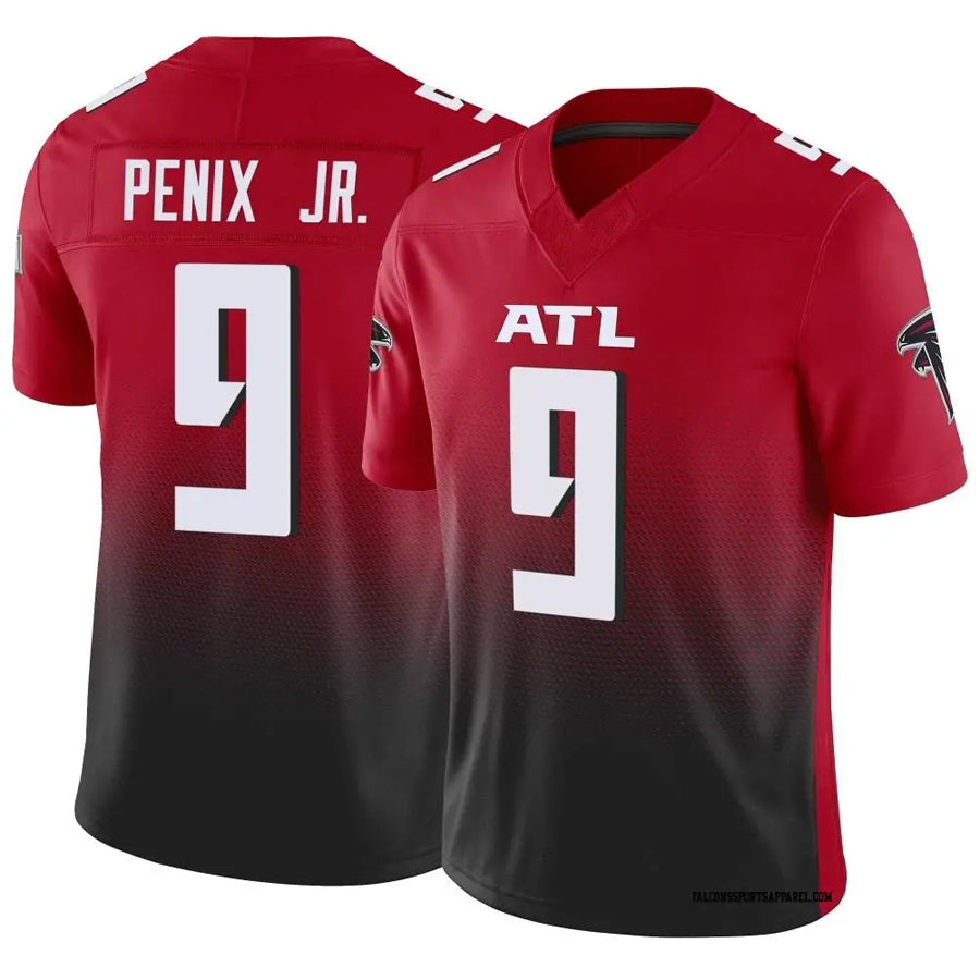 A.Falcons #9 Michael Penix Jr. Player Red Vapor F.U.S.E. Limited Gdoa Stitched Jerseys
