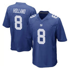 NY.Giants #8 Jevon Holland Player Royal Home Game Gdoa Stitched Jerseys