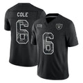LV.Raiders #6 AJ Cole Player Black Limited 2026 Salute to Service Home Game Stitched Jerseys