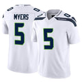 S.Seahawks #5 Jason Myers Player White Limited Vapor F.U.S.E. Home Game Gdoa Stitched Jerseys