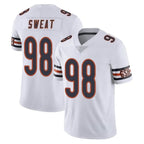 C.Bears #98 Montez Sweat Player White Vapor Untouchable Limited Home Game Gdoa Stitched Jerseys