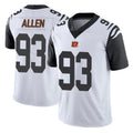 C.Bengals #93 Jonathan Allen Player White Color Rush Vapor Untouchable Limted Home Game Gdoa Stitched Jerseys