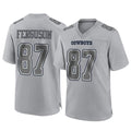 D.Cowboys #87 Jake Ferguson Player Gray Atmosphere Fashion Home Game Gdoa Stitched Jerseys