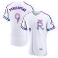 KC.Royals #9 Vinnie Pasquantino Player White 2026 City Connect Limited Elite Home Gdoa Stitched Jerseys