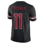 A.Cardinals #11 Larry Fitzgerald Player Black Vapor F.U.S.E. Limited Home Game Gdoa Stitched Jerseys