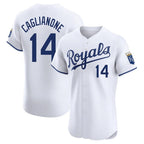 KC.Royals #14 Jac Caglianone Player White Alt Limited Elite Home Gdoa Stitched Jerseys