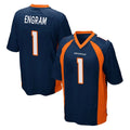 D.Broncos #1 Evan Engram Player Navy Game Gdoa Stitched Jerseys