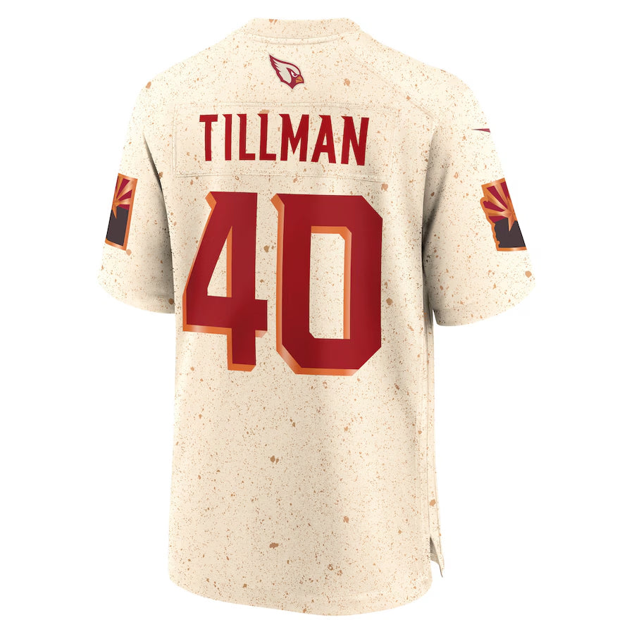 A.Cardinals #40 Pat Tillman Player Rivalries Collection Game Gdoa Stitched Jerseys