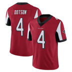 A.Falcons #4 Jahan Dotson Player Red Color Vapor Untouchable Limited Home Game Gdoa Stitched Jerseys
