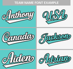 Custom Split Baseball Jersey Button Down Stitched Personalized Shirts for AdultsBoy