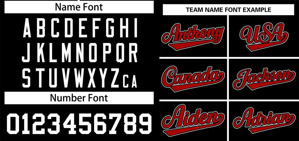 Custom Black Red-White Classic Style Authentic Two-Button Softball Jersey-1