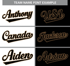 Custom Split Button Down Baseball Jersey Personalized Team Sports Uniform for AdultsYouth