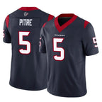 H.Texans #5 Jalen Pitre Player Navy Limited Vapor F.U.S.E. Home Game Stitched Jerseys
