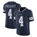 D.Cowboys #4 Dak Prescott Player Navy Vapor Untouchable Limited Home Game Gdoa Stitched Jerseys