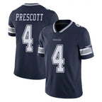 D.Cowboys #4 Dak Prescott Player Navy Vapor Untouchable Limited Home Game Gdoa Stitched Jerseys