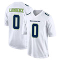 S.Seahawks #0 DeMarcus Lawrence Player White Tundra Fashion Home Game Gdoa Stitched Jerseys
