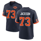 C.Bears #73 Jonah Jackson Player Navy 2026 Rivalries Collection Home Game Gdoa Stitched Jerseys