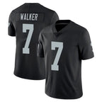 LV.Raiders #7 Quay Walker Player Black Limited Vapor Untouchable Home Game Gdoa Stitched Jerseys