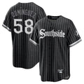 C.White Sox #58 Seranthony Dom¨ªnguez Player Black City Connect Home Game Gdoa Stitched Jerseys